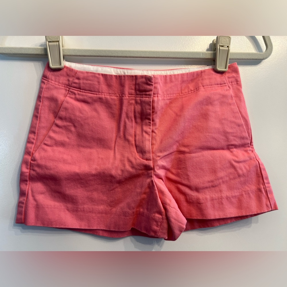 I.Crew crewcuts girls pink cotton shorts